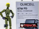 Cargador de Pared Quikcell 67W PD GaN (Multi-Puerto)