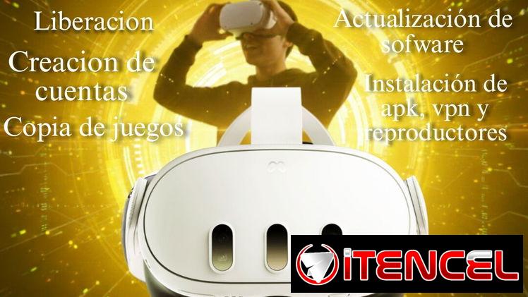 Pirateria y juegos para gafas de realidad virtual Oculus Meta Quest 1,2 y 3
