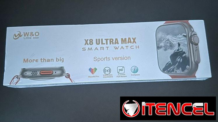 Reloj inteligente smartwatch ultra max x8