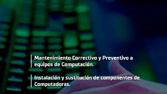Servicios de Informática, mantenimiento a laptop, PC de escritorio, software, etc…