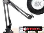 lupa con iluminacion led ideal para soldadura electrónica -53438836