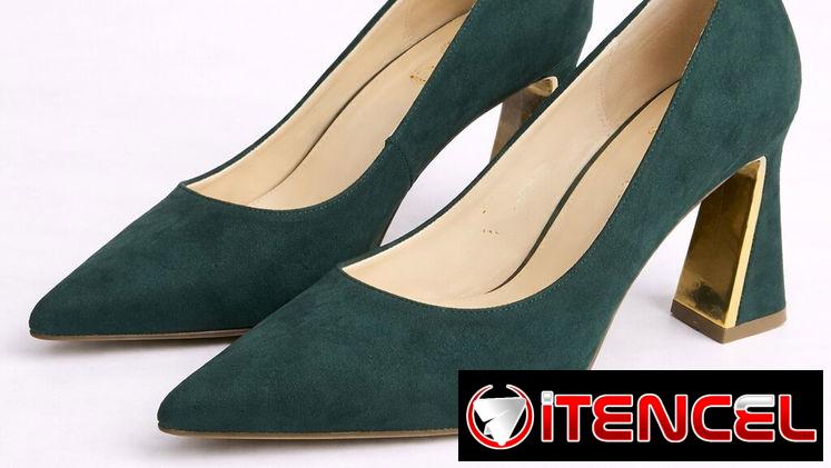 Zapatos puntifinos de tacón grueso