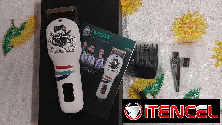 💈 Tu barbería en casa – VGR V-699 inalámbrica