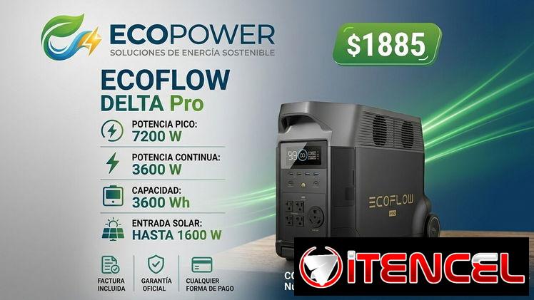 EcoFlow⚡️DELTA 3 Classic, DELTA PRO🚀,y otras..MEJORES PRECIOS Y CALIDADES DE CUBA🇨🇺✅️