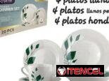 Platos. Vasos. Jarra. Tazas. Espumadera