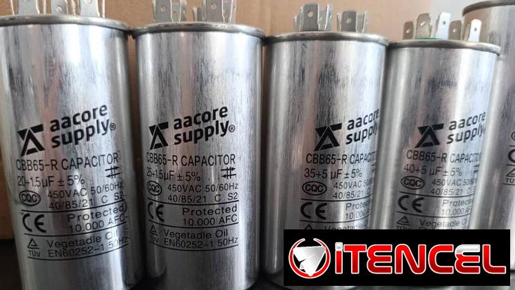 Capacitores para split y aire acondicionado