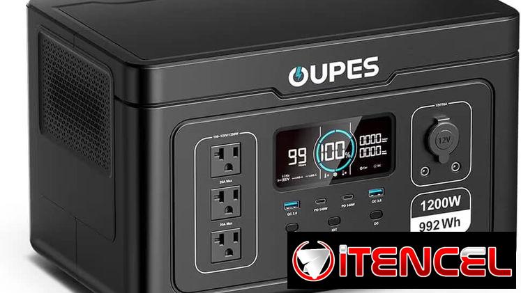 🔹Estación de energía portátil Oupes Exodus 1200🔹 1200w – pico de 3600w  992Wh