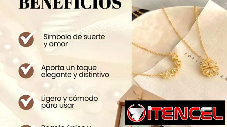 Collares Magnéticos Vancleef de Trébol de la Suerte 🍀