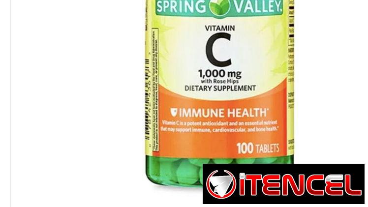 Vitamina C 1000mg 100 tab 21