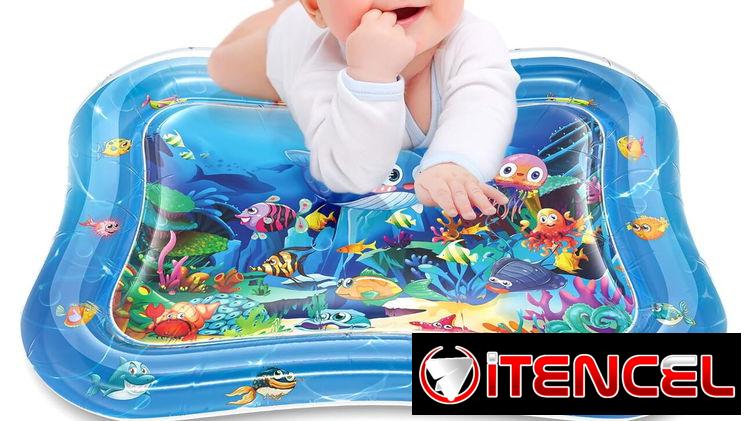 Alfombra inflable para tummy time