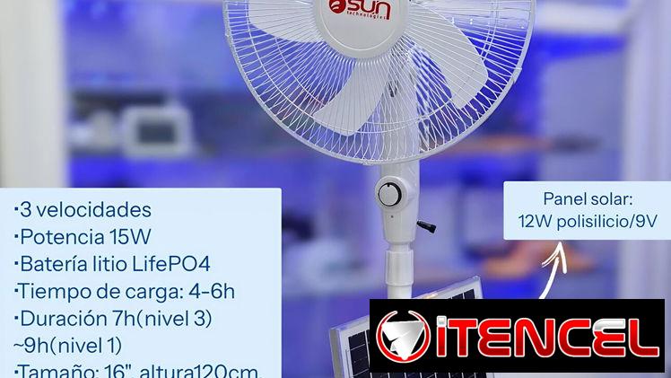 Ventilador Recargable
