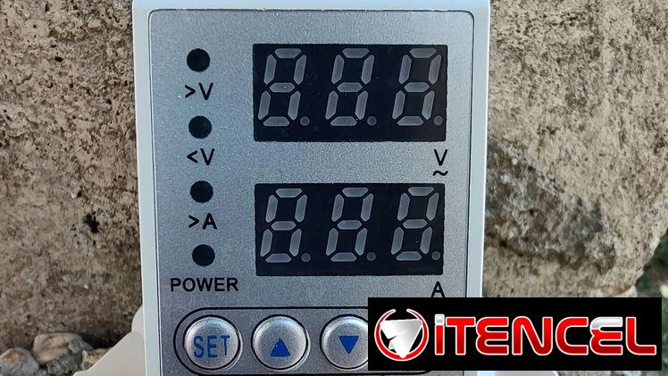 Protector de voltaje y amperaje para la casa entera de 110 y 220V