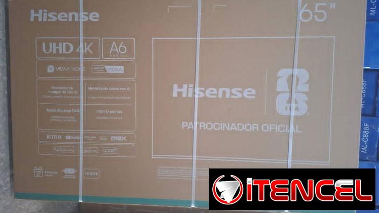 Televisor Hisense 65 pulgadas en 600 usd