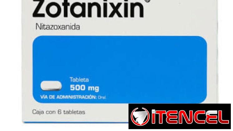 PLANTASSEL,  NITAZOXANIDA , ROSANIL,  7 TABLETAS 500 MG