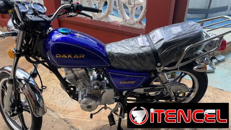 MOTO GN125F DAKAR CON MENSAJERIA INCLUIDA