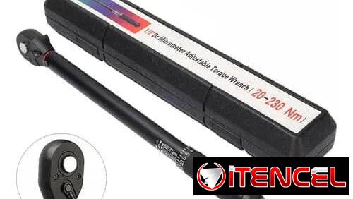 Torque _ Llave torquimetro ajustable. 20 – 230Nm incluye cubos. 50 USD