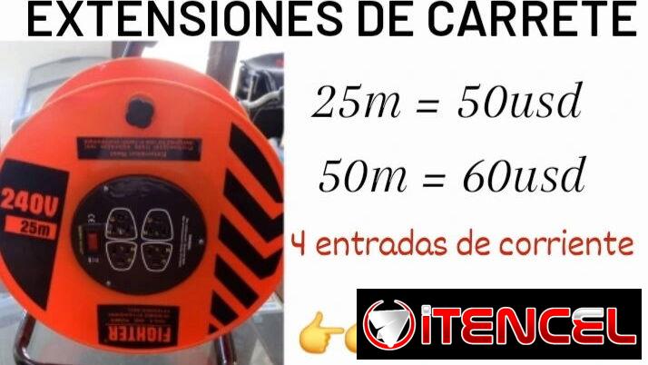 Extensiones de Carrete
