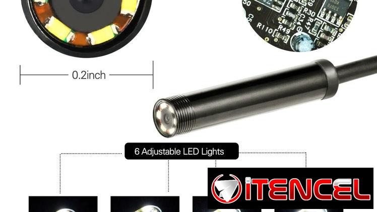 👀​ CAMARA ENDOSCOPICA PARA ANDROID 👀​ 1 METRO 👀​ 5mm 👀​ USB – TIPO C – V8 👀​ 5.887.23.60