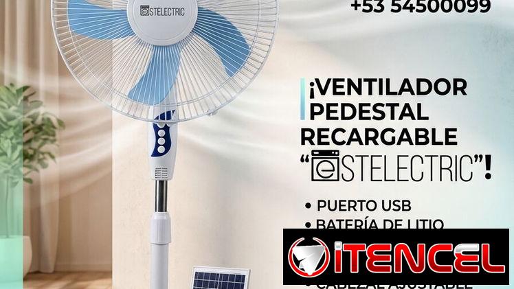 Ventilador recargable batería de litio