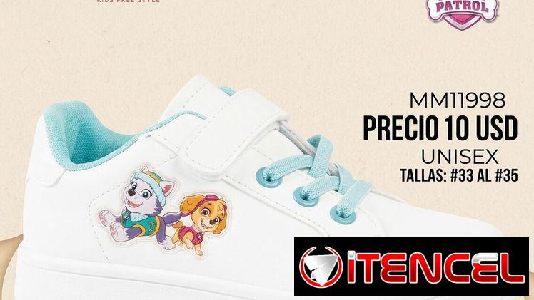 Tenis de niños unisex del 33 al 35 precio 10 USD