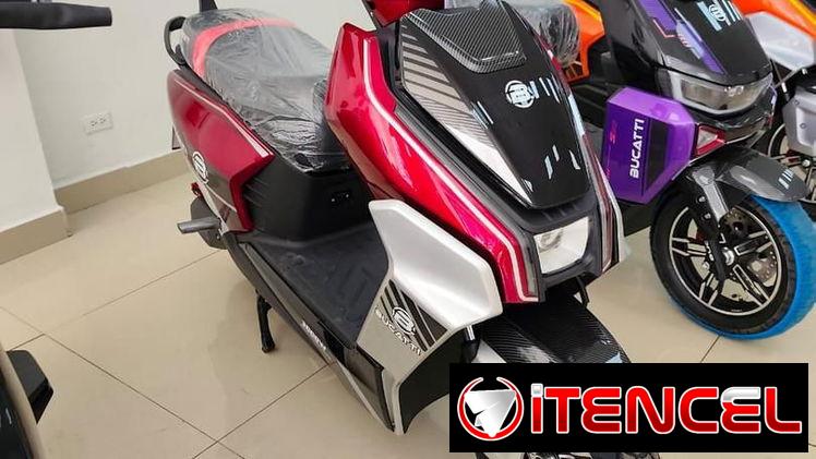 MOTO ELÉCTRICA TOPMAQ-BUCATTI NUEVA CON MENSAJERIA INCLUIDA