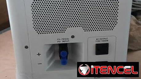 Todo en uno Saco Batería de 2Kw Inversor de 1000W