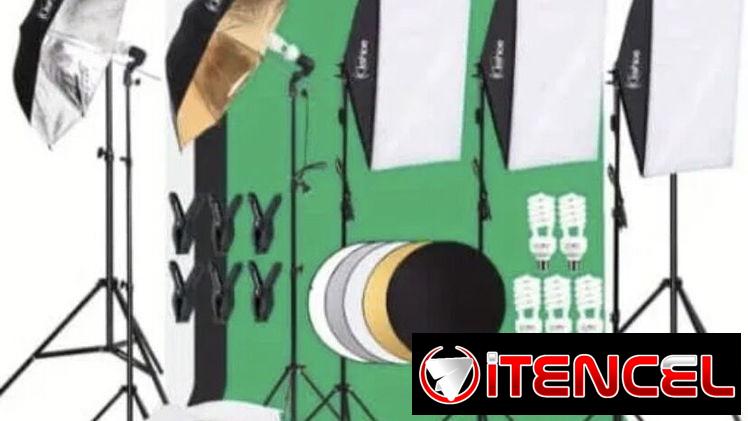 Estudio fotografico en venta,Kit para montar estudio fotografico
