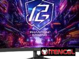 Monitor curvo de 27″ASROCK PG27FRS1A, FHD (1920x1080p), 280Hz, serie PHANTOM Gaming, NUEVO en caja
