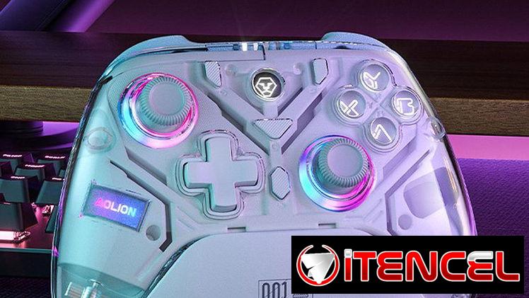 MANDO INALAMBRICO AOLION K10, LUCES RGB, PARA WINDOWS, ANDROID, IOS Y NITENDO SWITH. NUEVOS EN CAJA**52437713