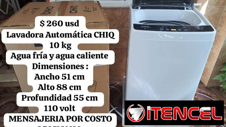 Lavadora Automática 10kg
