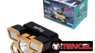 Lampara LED tipo minero portatil recargable en 8 usd. Nuevas