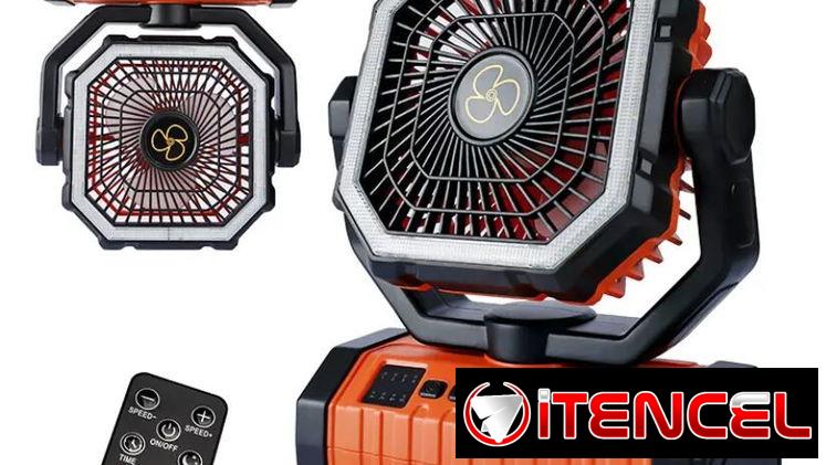 ✅OFERTA✅ VENTILADOR RECARGABLE 20000 Mha MODELO X11 NUEVO EN CAJA EN 55 USD