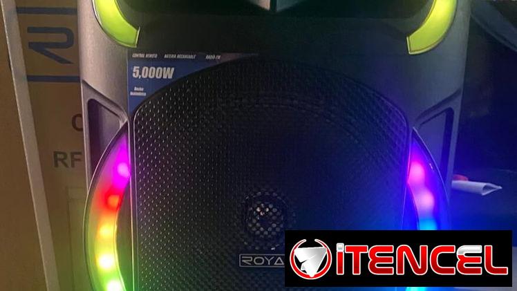 🔈 12″ 🔈SPEAKER ROYAL 5000W P.M.P.O DE 12″ CON TRÍPODE. TL 54833699