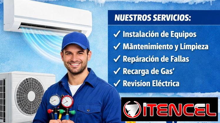 Instalación y reparación de aire acondicionado – Split (Kinetica)