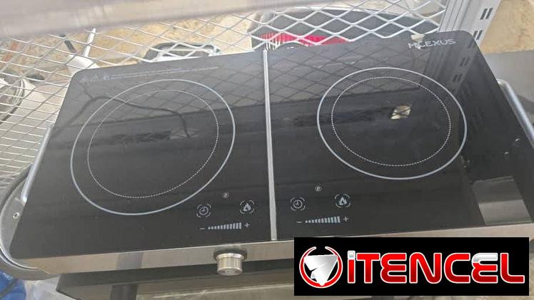Cocina doble infrarojo Potencia 1000 + 800 whatt Milexus para cualquier tipo de cazuela precio $95 USD transporte inclui