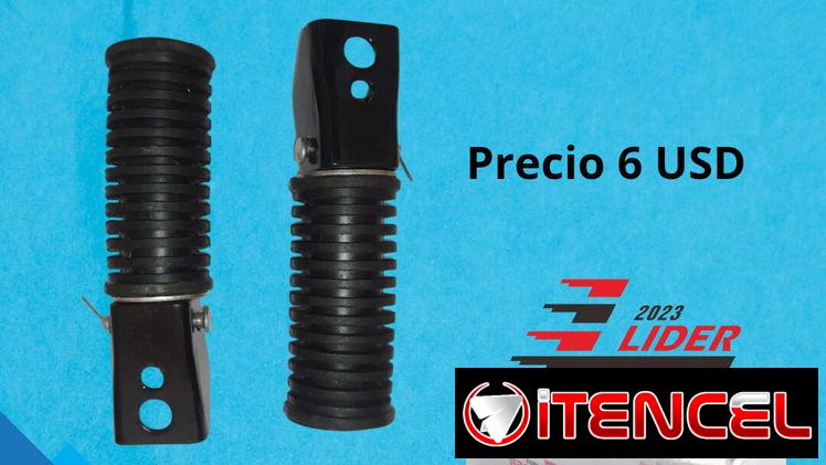 Ampolla pie trasero para moto