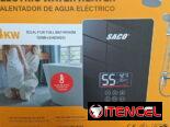 Calentador de agua eléctrico con ducha incluida