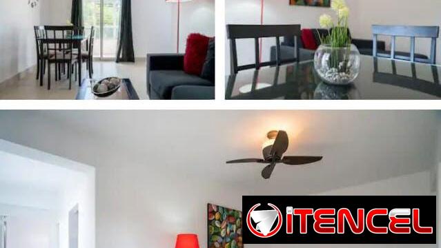 Renta de apartamento de lujo corriente 24hr de 1 habitación en Vedado amueblado