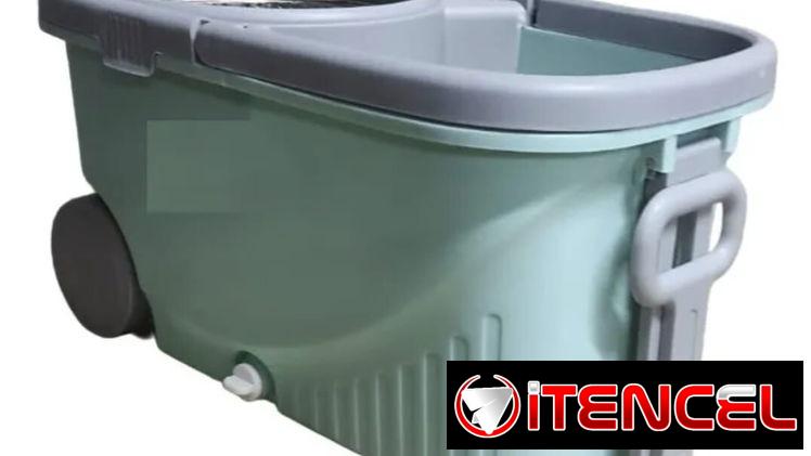 🧼 Fregona Giratoria con Cubo y Escurridor!