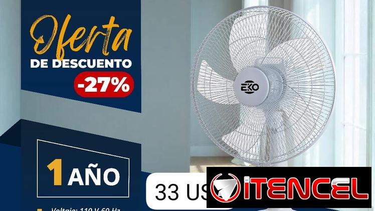 Ventilador de mesa Eko de 16 pulgadas