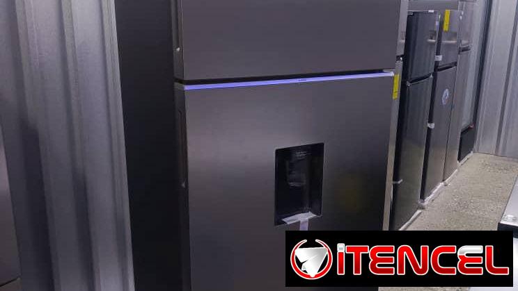 Refrigerador 15 pies SAMSUNG con dispensador de agua congelación seca, Tecnología Inverter Precio $870 USD Traqnsporte I