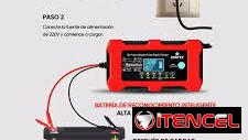 🔋⚡ CARGADOR Y MANTENEDOR INTELIGENTE 12V (AUTO / MOTO)