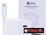 1 HORA Cargador PD 30W MAX y Cable Tipo C 3A