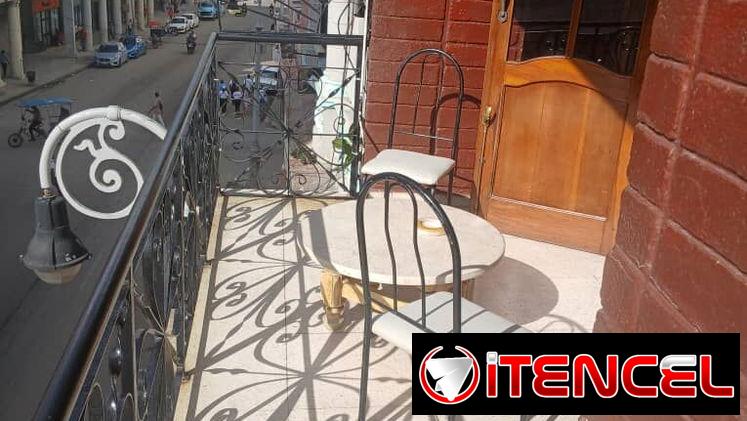 Cod.Z Alojamiento en Centro Habana| 3 Habitaciones y Terraza
