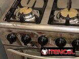 Mecanico de la cocina de gas
