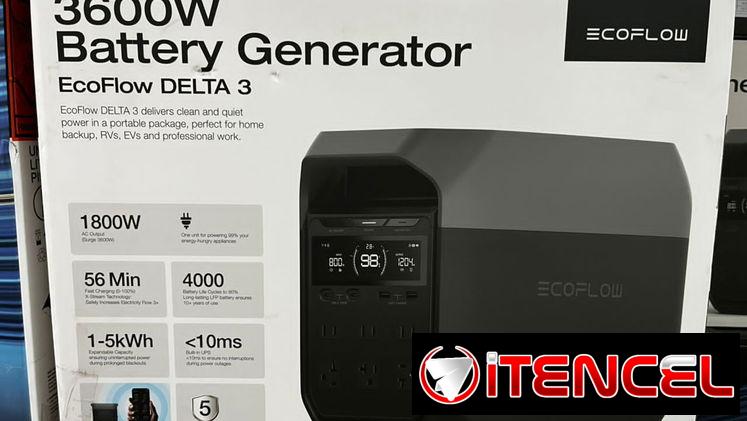 EcoFlow DELTA 3: Energía Potente y Confiable