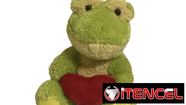 Rana de peluche