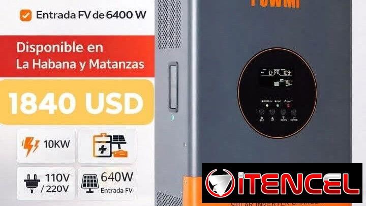 Inversor híbrido PowMr 10 kW (10 000 W)