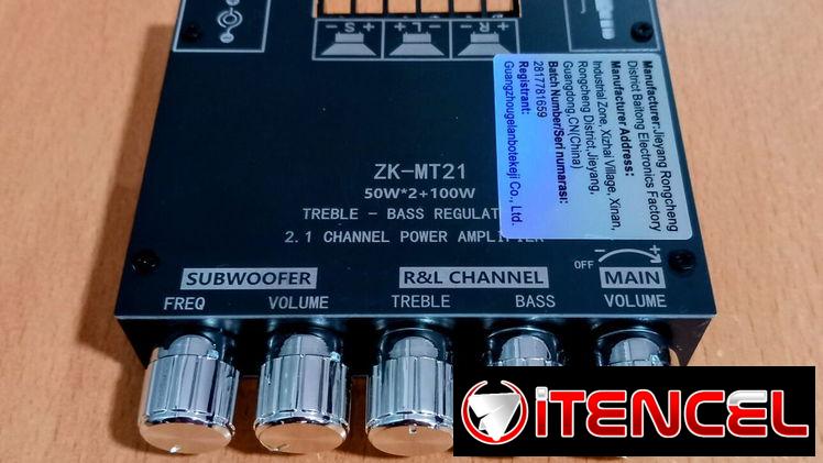 AMPLIFICADOR HIFI STEREO 2.1 & BLUETOOTH, NUEVO