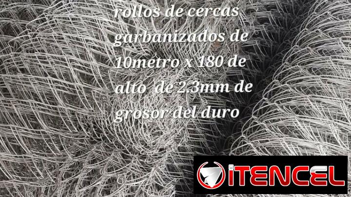 ❎❎Rollos de cerka pirle galvanizadoa de 10 m x 1.80 y 2 .5 mm de grosor maxima calidad